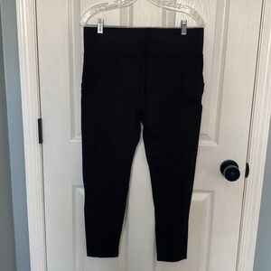 Lou & Grey for LOFT Black Leggings